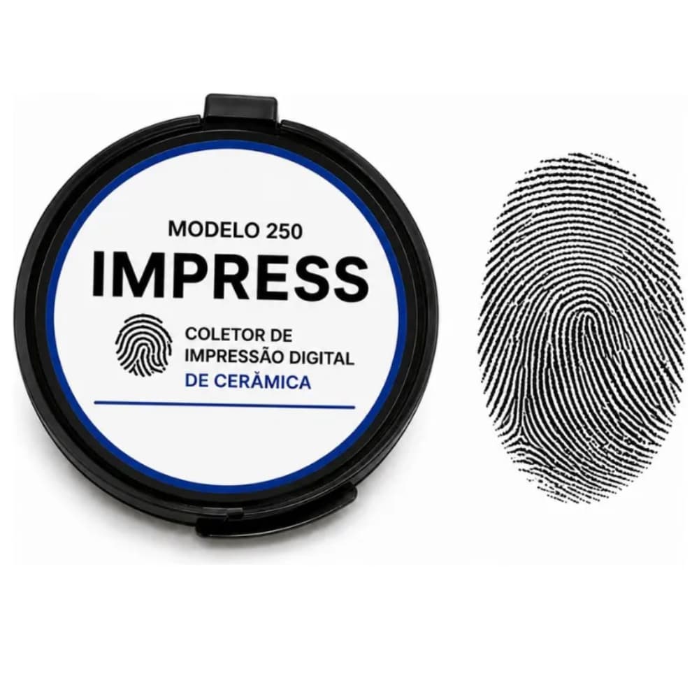 Coletor Impressão Digital Cêmarica 3.500 Coletas Impress 250