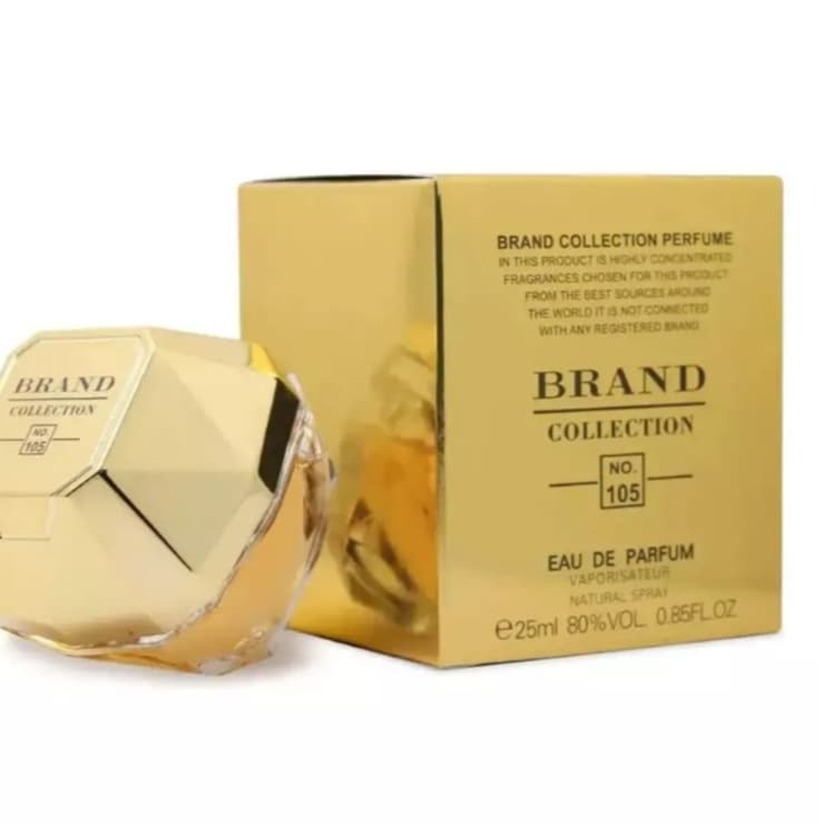 Perfume Brand Collection N 105 Eau de Parfum 25ml Importado Alta Fixação, Luxo e Elegância