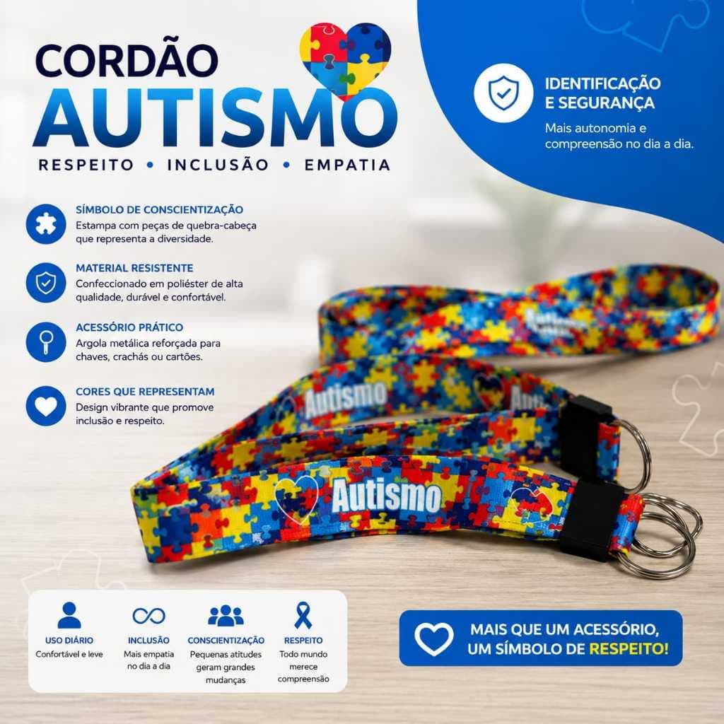 CORDÃO AUTISMO