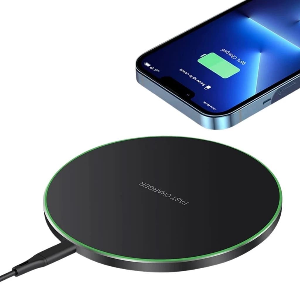 Carregador Indução 30w Qi Compativel iPhone Samsung Xiaomi