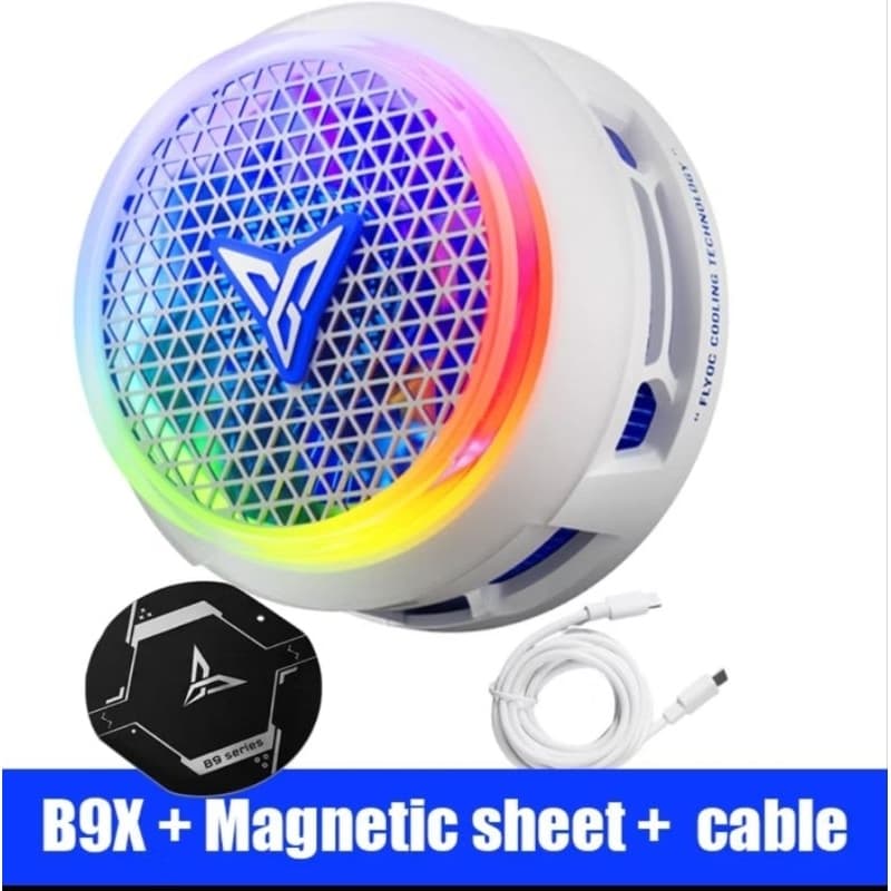 Flydigi B9X 30W - Versão Atualizada Cooler Magnético p/ Celular IOS Android (Acompanha a Folha Magnética)