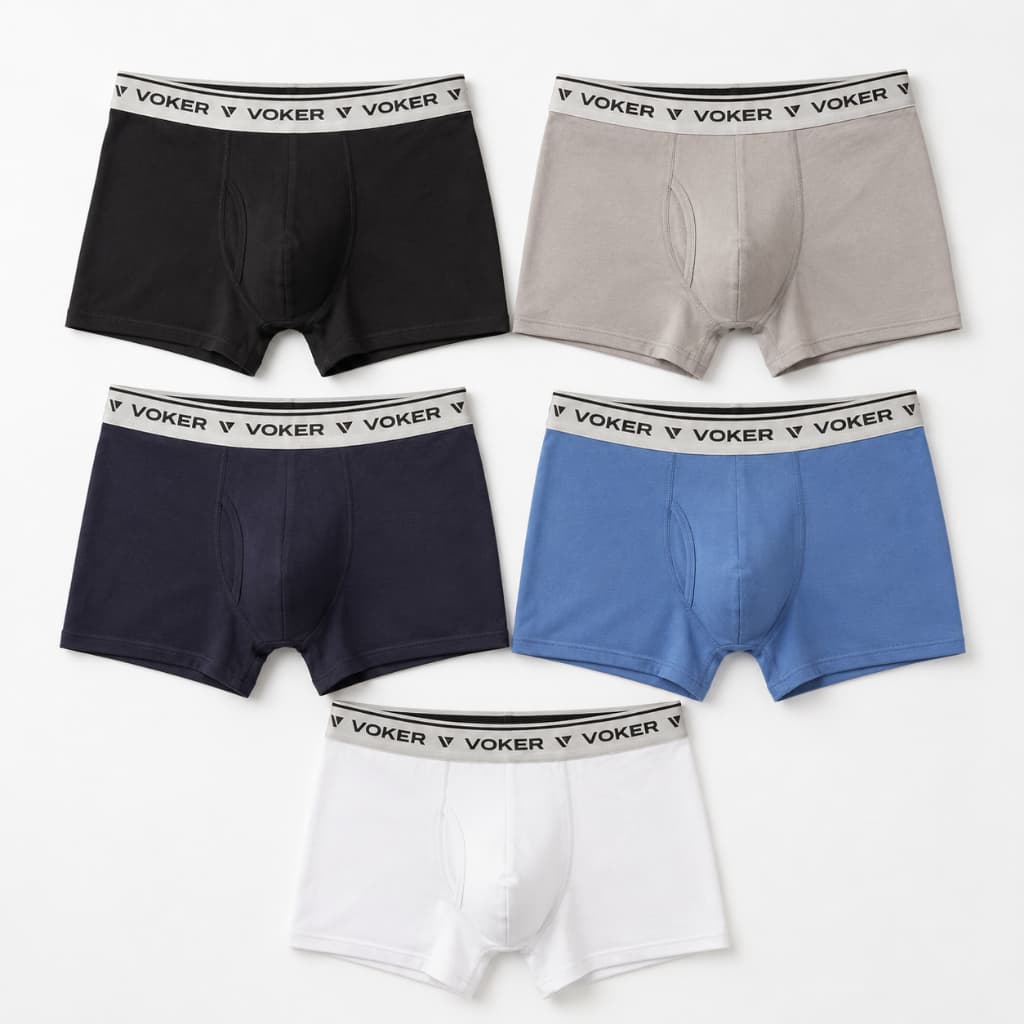Kit 5 Cuecas Boxer Masculina Plus Size Extra Grande Microfibra Confortável - Promoção !
