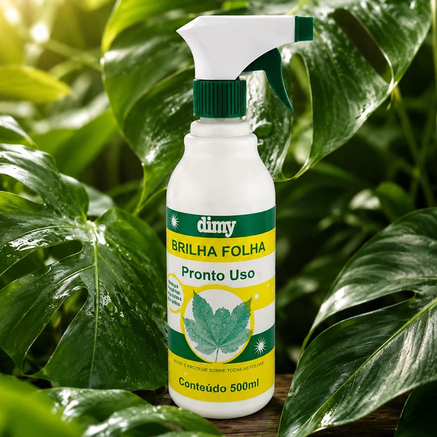 BRILHA FOLHA PRONTO USO 500ML – Limpeza e Brilho para Plantas