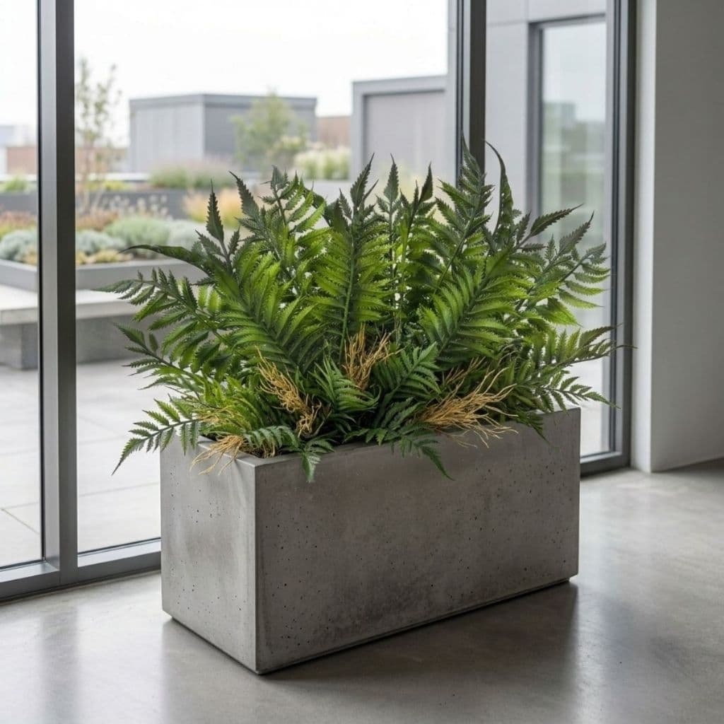 Escolha o Kit de Ruscus Artificial 35cm | Folhagem Permanente para Design de Interiores e Decoração