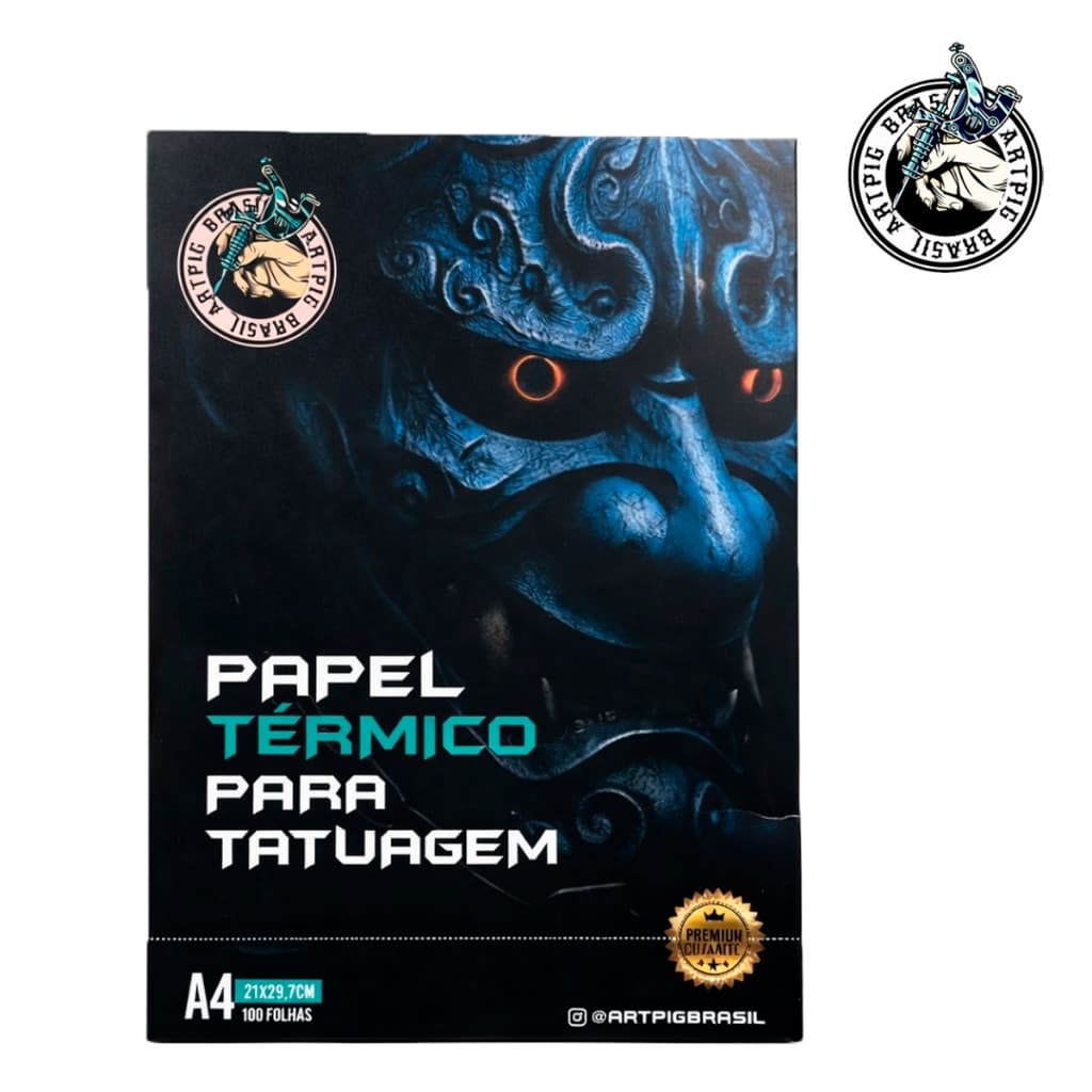 Papel térmico para impressora Artpig Alta Qualidade Kit 10 ou 20 Unidades