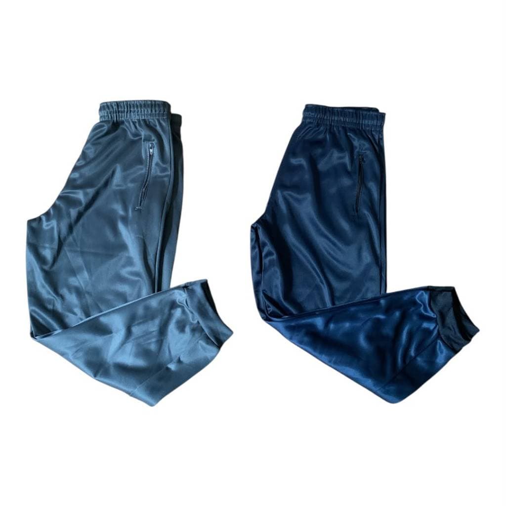 Kit 2 Calças Infantil Masculina Jogger Moletom Forrada Frio