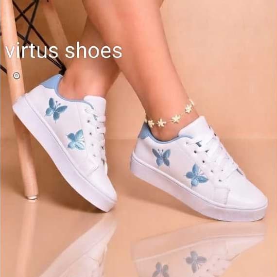 Tênis Feminino Branco Sapatenis Casual Confortável Lançamento