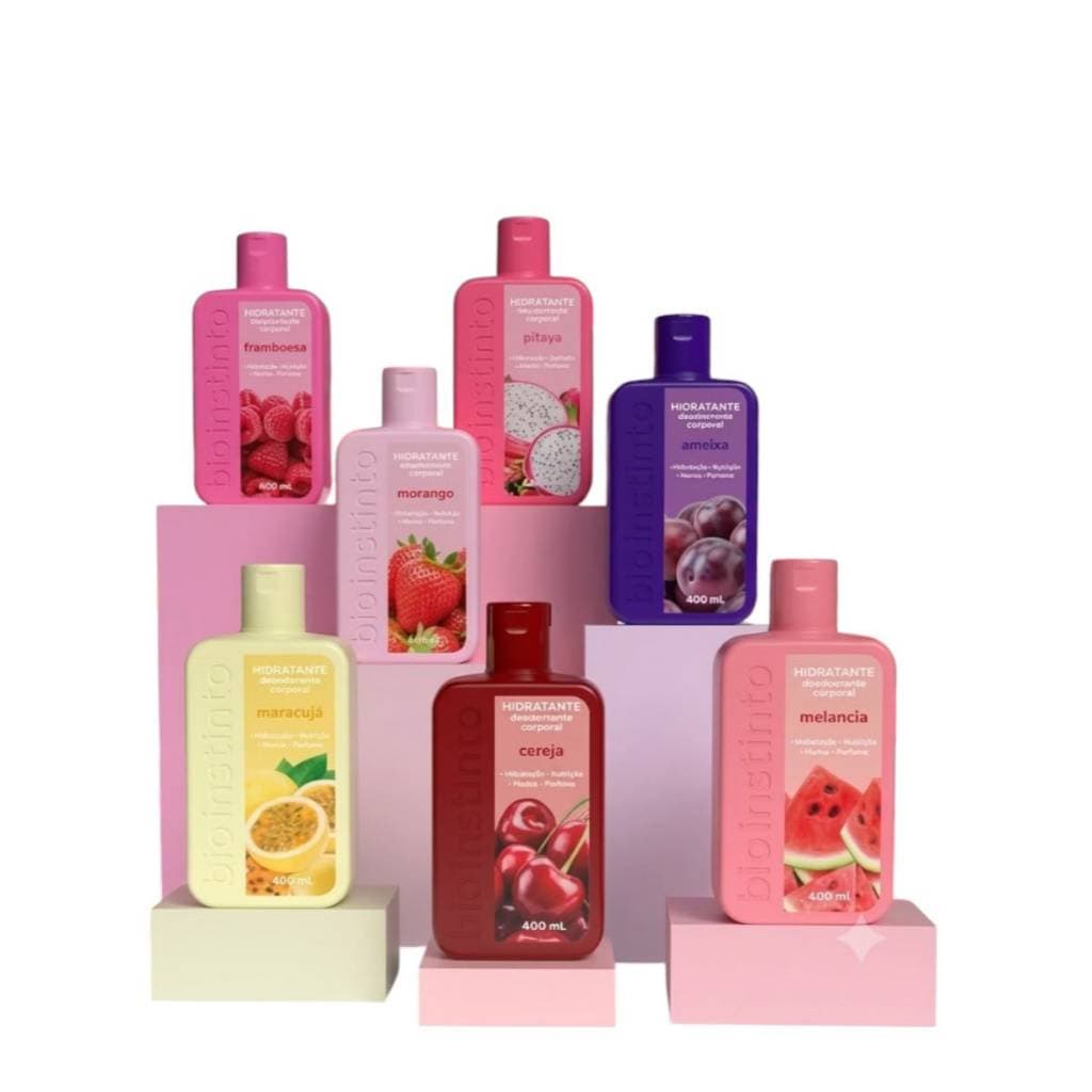 Lançamento Bio Instinto – Hidratantes Frutados 400ml