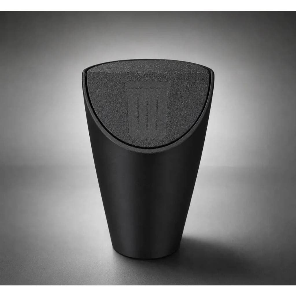 Mini Lixeira Automotiva Porta Copos Carro Preto Organizador Console Moderno Minimalista