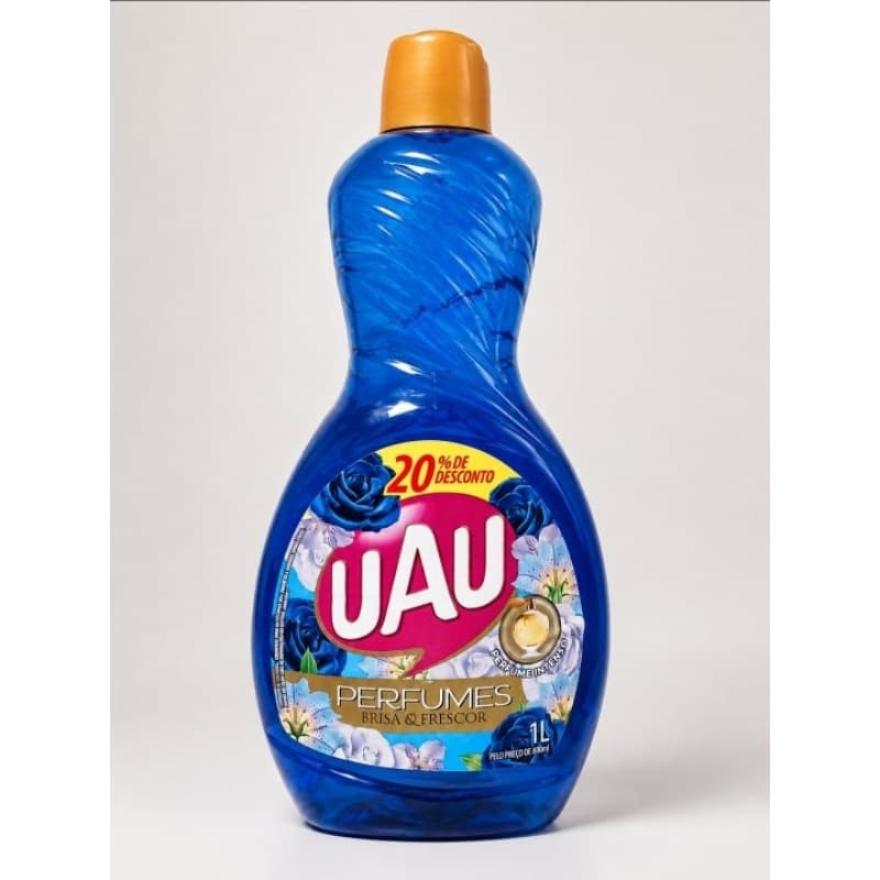 KIT Limpador Perfumado UAU Perfumes Brisa & Frescor 1L – 2 UNIDADES - Perfume Intenso para sua Casa!