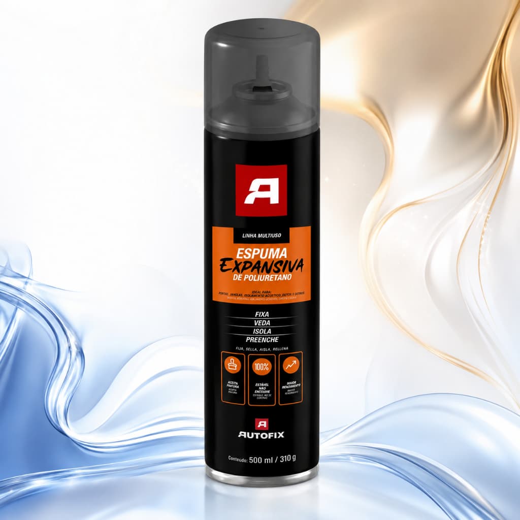 Espuma Expansiva Profissional 500ml/310GR Auto Fix Profissional