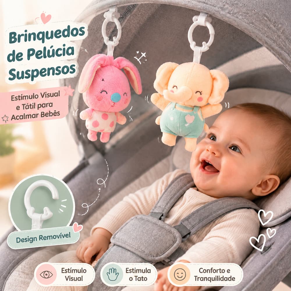 Cadeira Balanço Bebê Descanso com Música, Tela Mosquiteira e Controle Remoto – Ideal para Acalmar seu Bebê