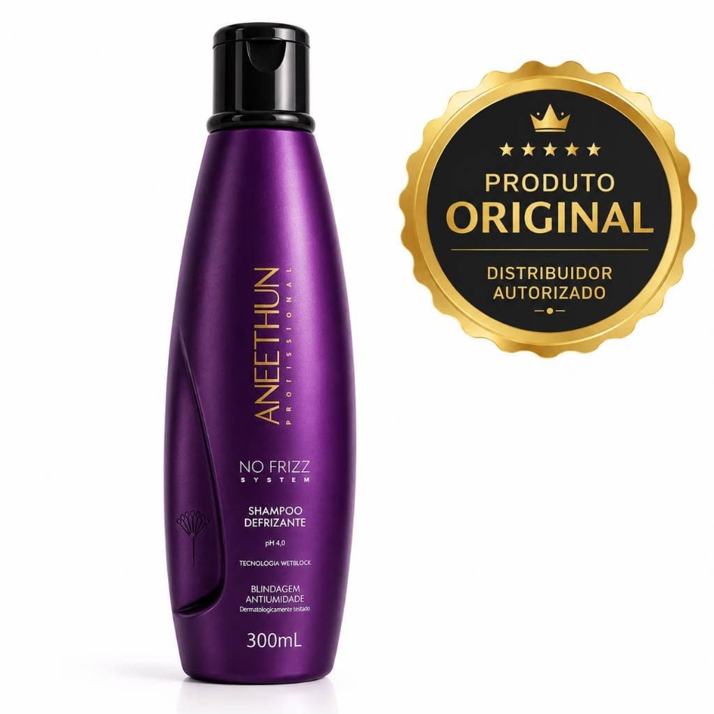 Shampoo No Frizz System 300ml - Aneethun Profissional