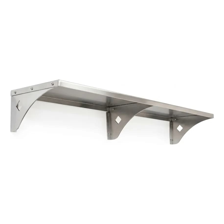 Prateleira Inox Parede Industrial 120x40 Restaurante