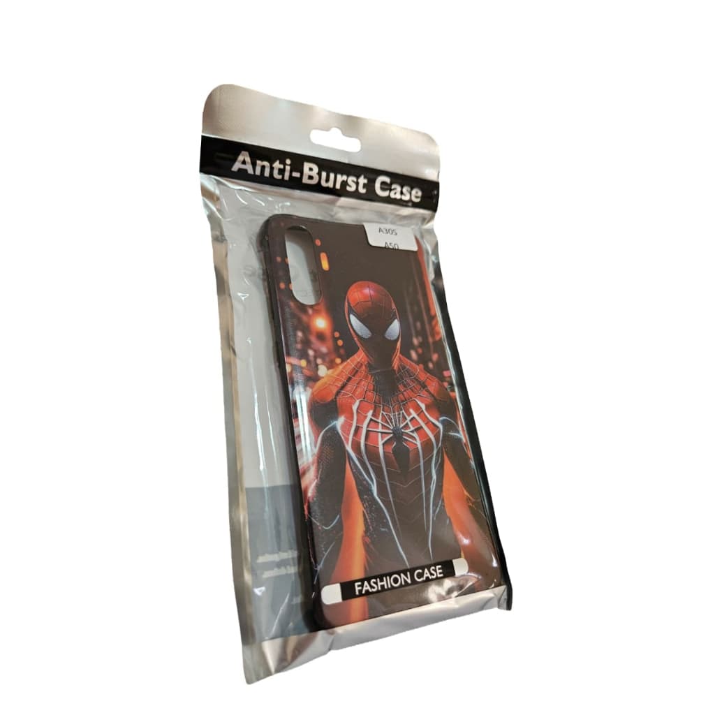 Capinha de Silicone Homem Aranha para A30S ou A50