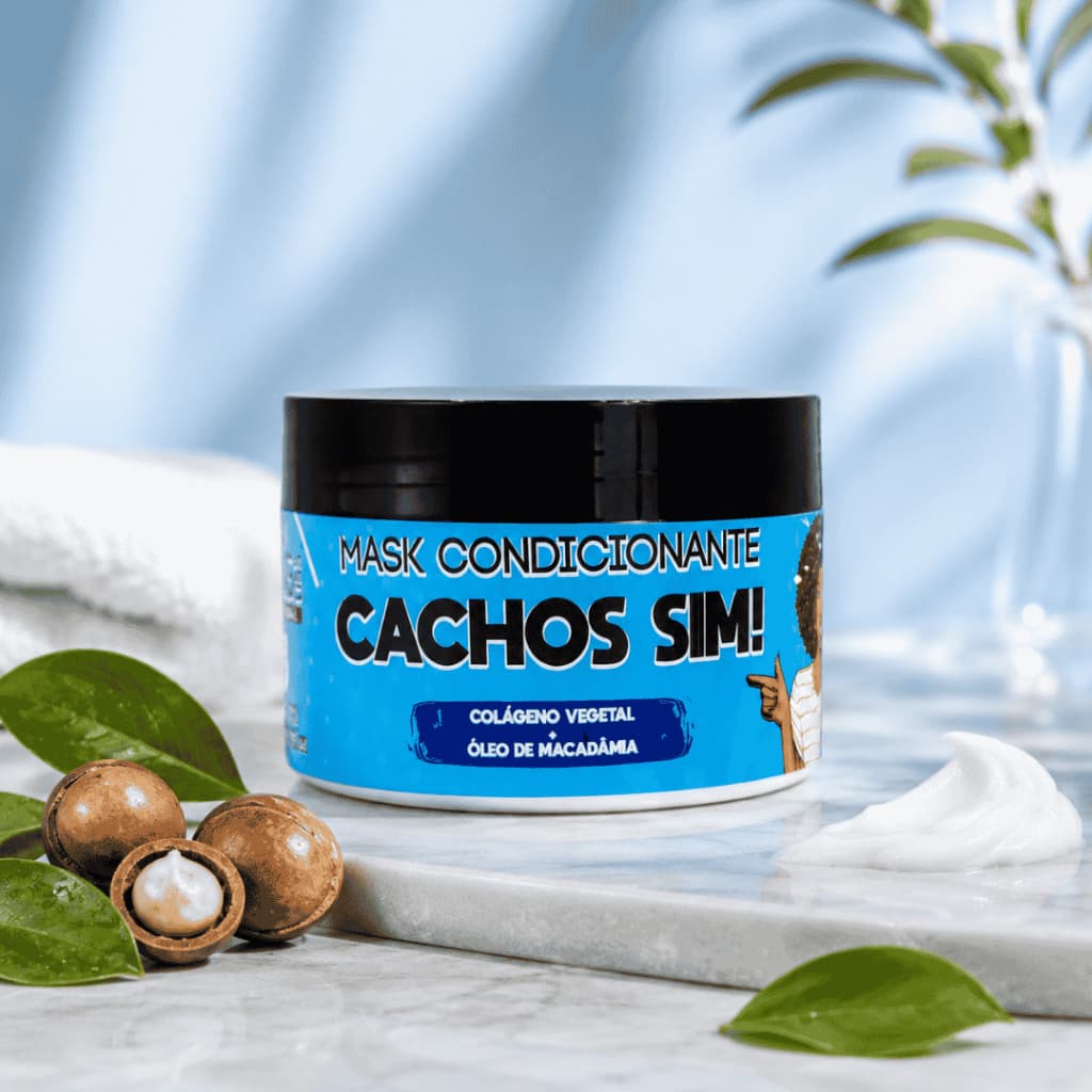 Mask Cachos Sim 300g – Definição e Hidratação Intensiva -  Reagliss