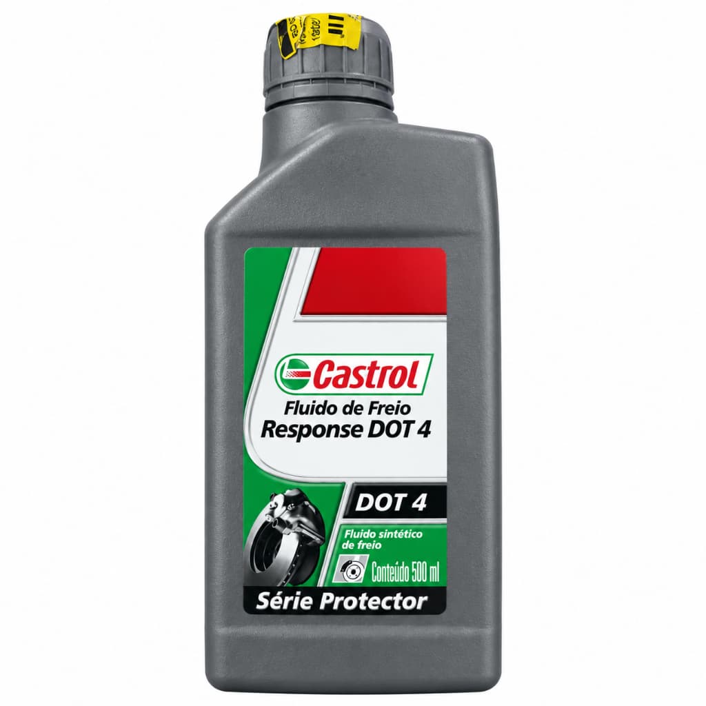 FLUIDO DE FREIO DOT 4 CASTROL 500ML