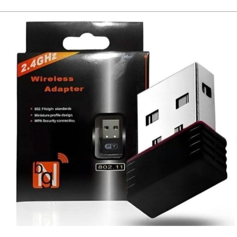 Adaptador WiFi USB 2.4GHz 950Mbps Mini, PC e Notebook, Internet Sem Fio 802.11