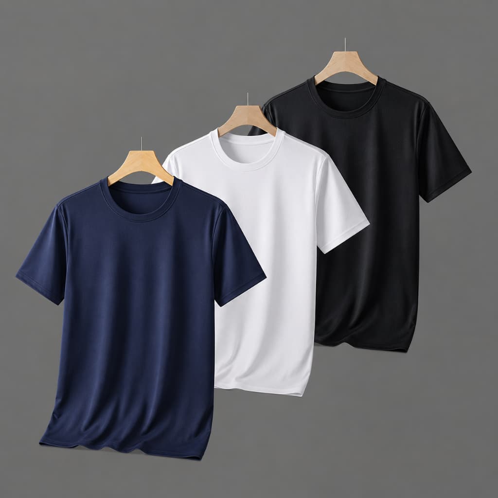 Kit 3 Camisetas Dry Fit Masculina Esportiva Para Treino, Corrida e Academia