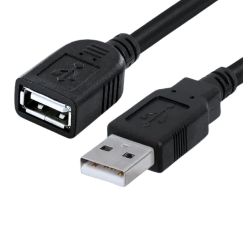 Cabo Extensor USB Macho para USB Fêmea 1,5m Kapbom