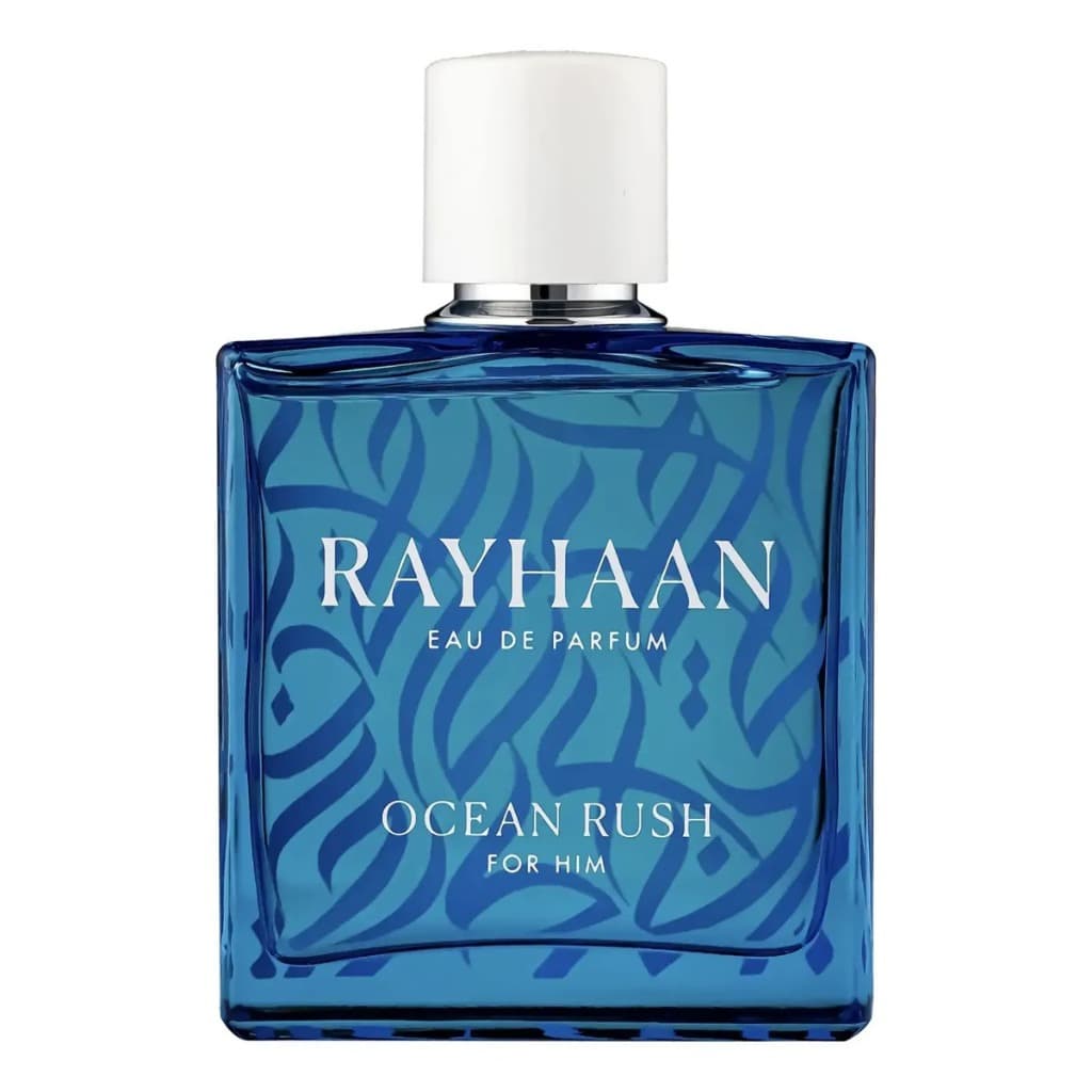 Perfume Rayhaan Ocean Rush EDP Masculino 100ml - Original - Lacrado - 2026