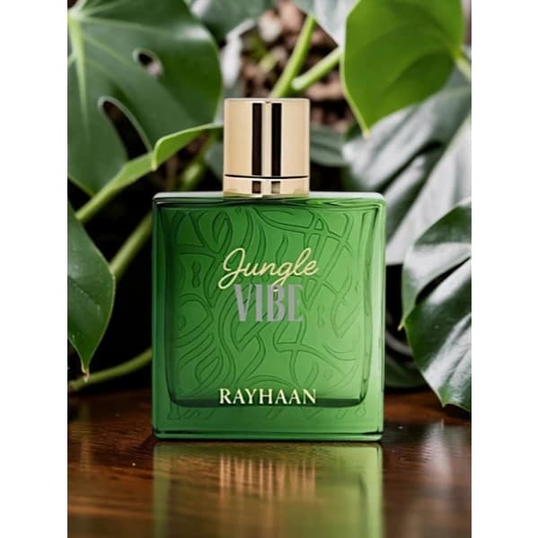 Perfume Rayhaan Jungle Vibe EDP Masculino 100ml - Original - Lacrado - 2026
