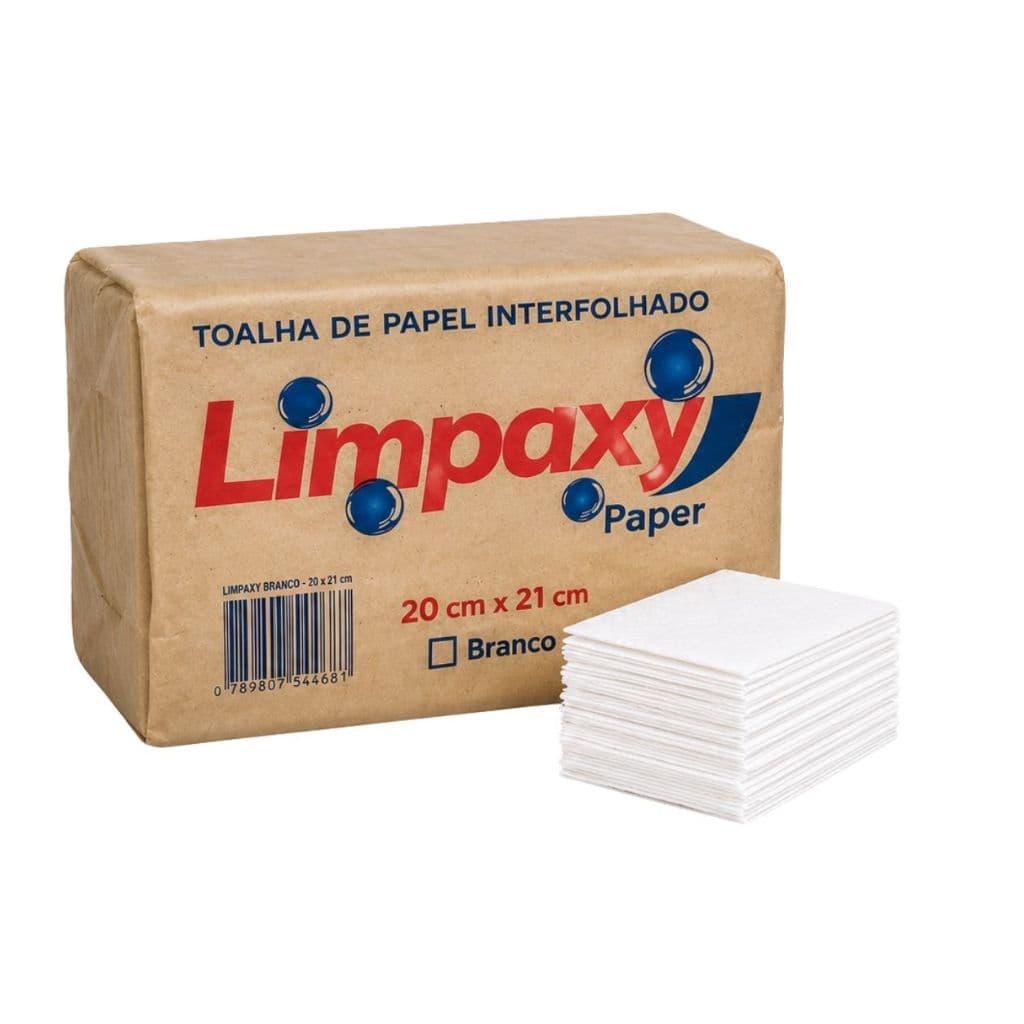 5.000 Unid. Papel Toalha Inter Folha Interfolhado 5 Pacotes