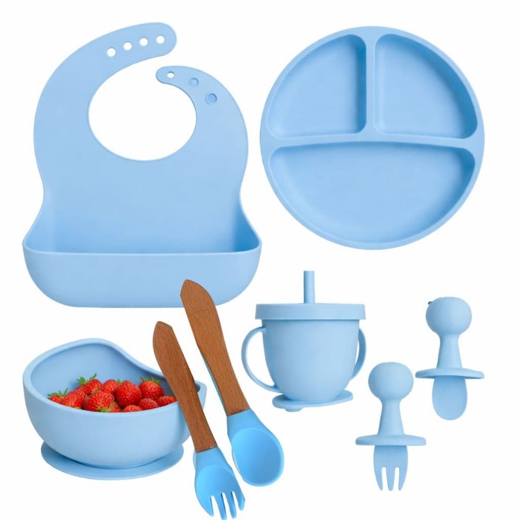 KIT Refeição 5 peças Bbebê 1 ano Menino