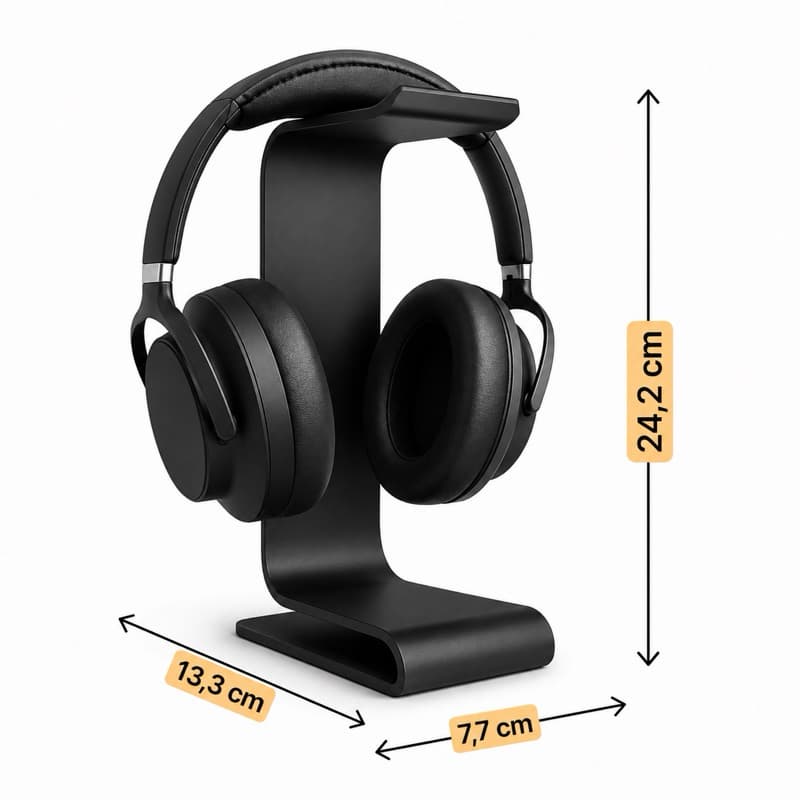 Suporte de Fone de Ouvido Minimalista - Suporte para Headphone