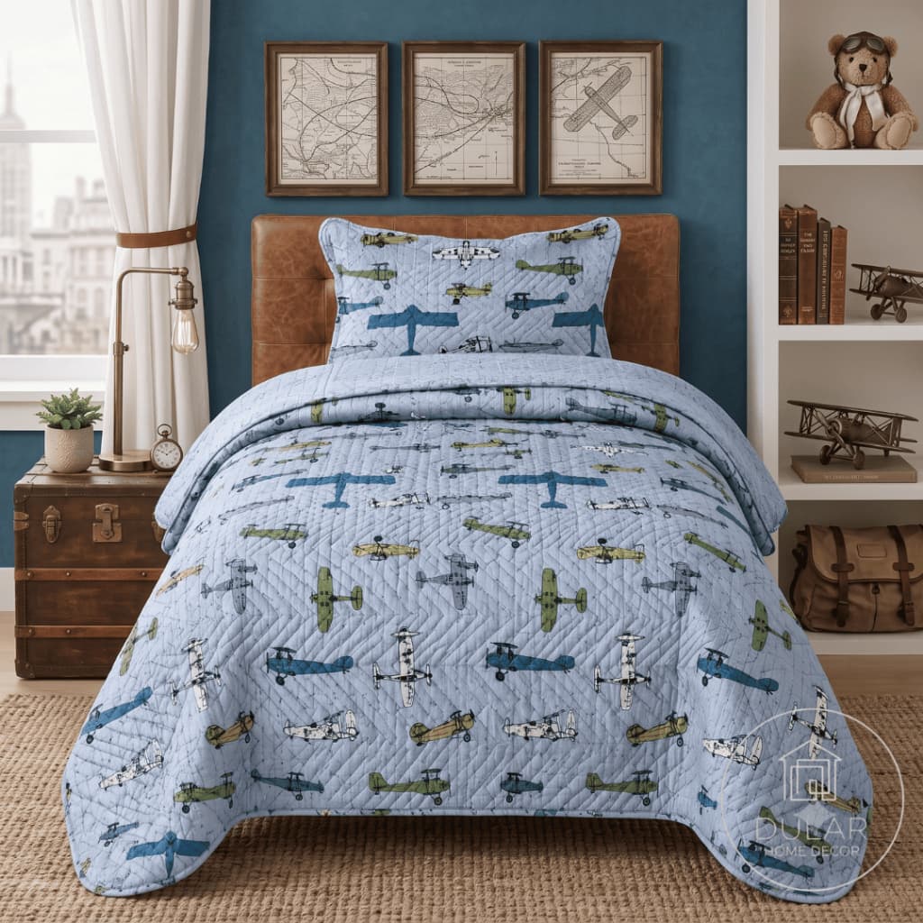 Jogo de cama infantil Cobre Leito Matelado 2,20x1,60 Poliester Princesa Dino Avião Menino Menina Quarto criança