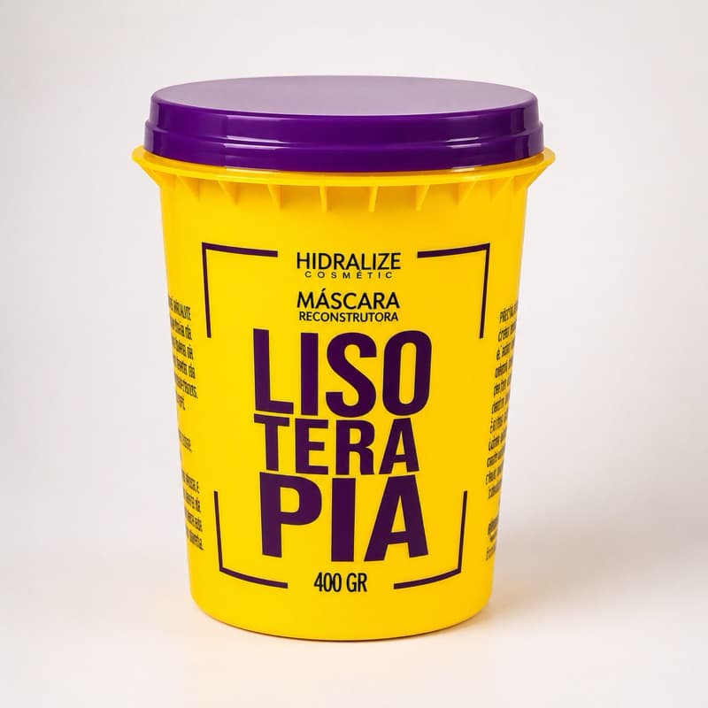 Máscara Reconstrução Lisoterapia Hidratação Profunda 400g Capilar Cabelo