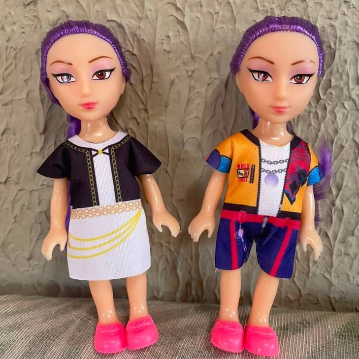 Boneca baby Rumi Dance (15cm) linda ideal para presente guerreira do Kpop