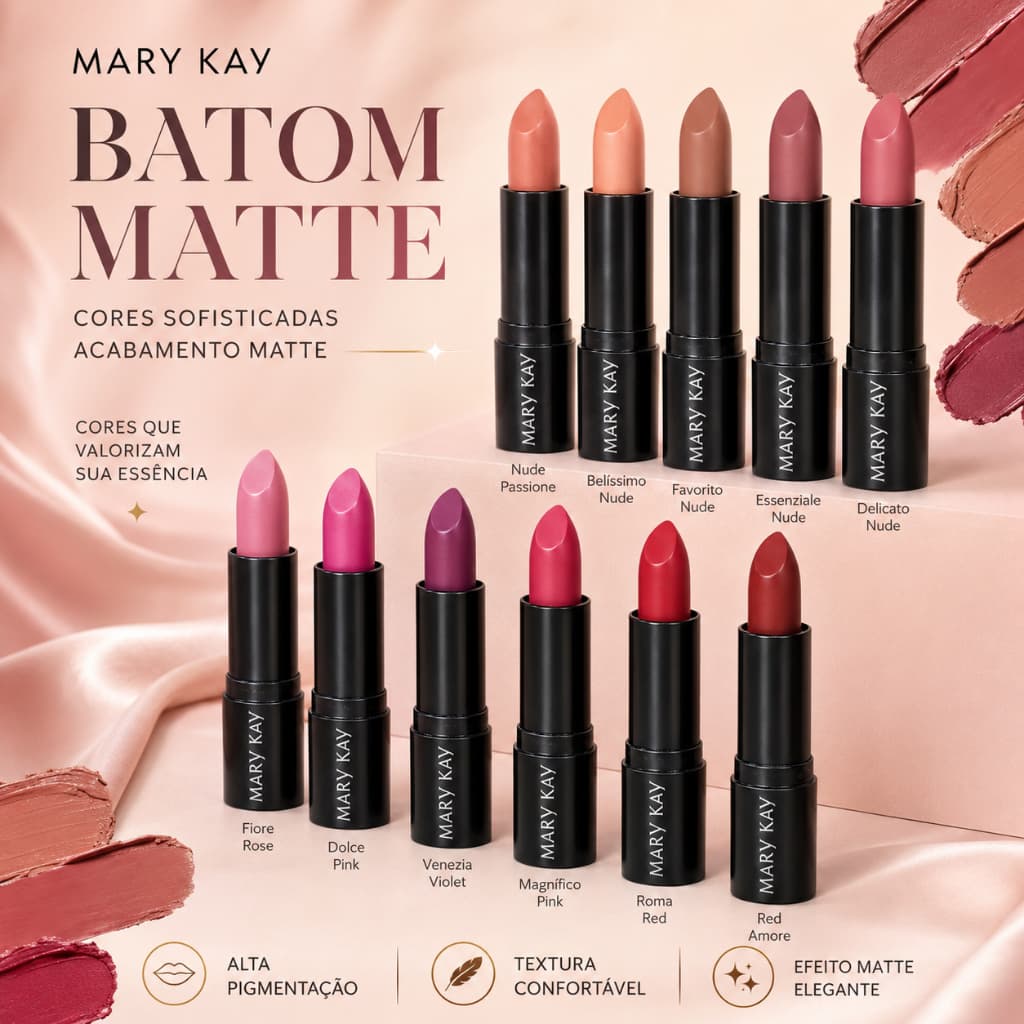 Batom Matte Mary Kay