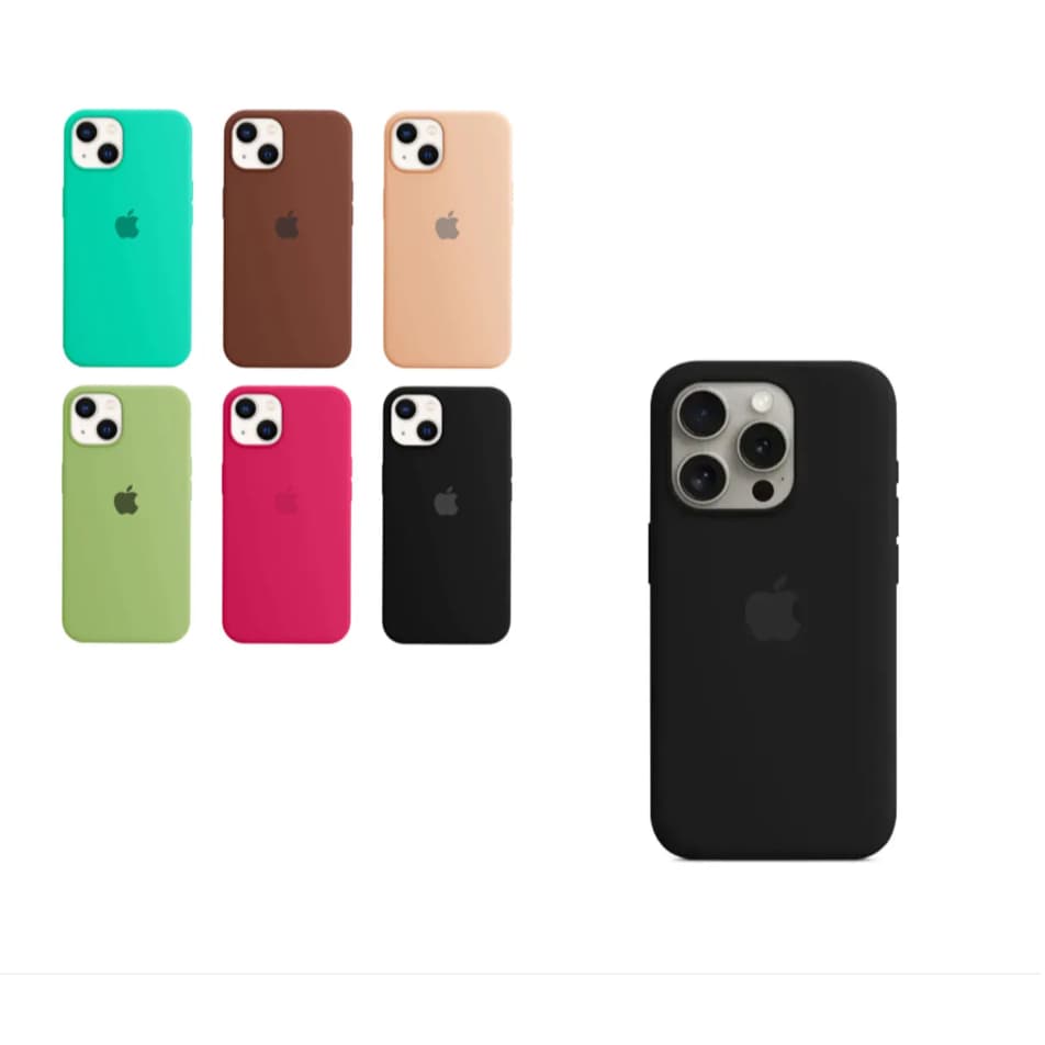 Capa Silicone Premium Plus Aveludada Com Microfibra Para iPhone 12 e 12 Pro E 12 Pro Max