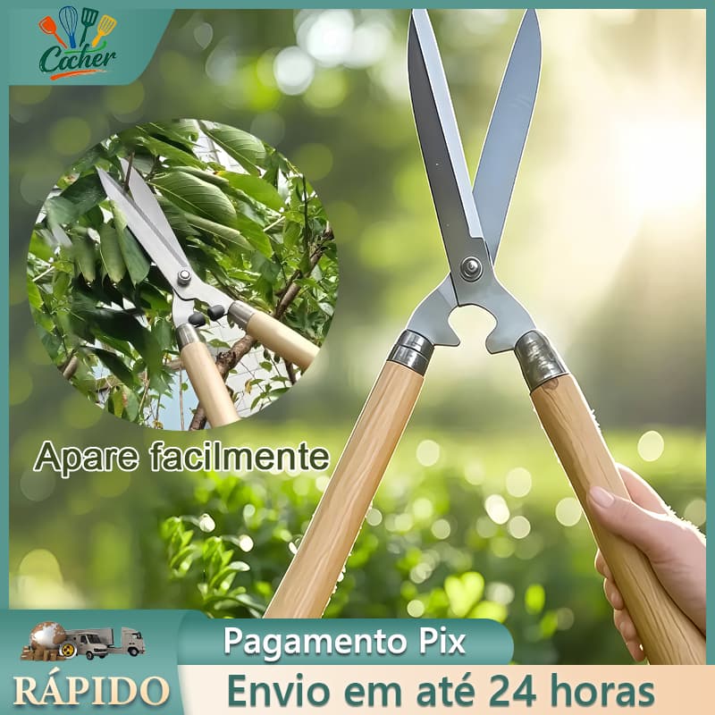 Tesoura de Poda Grama Jardim Cerca Cerca-viva Tesourão Jardinagem