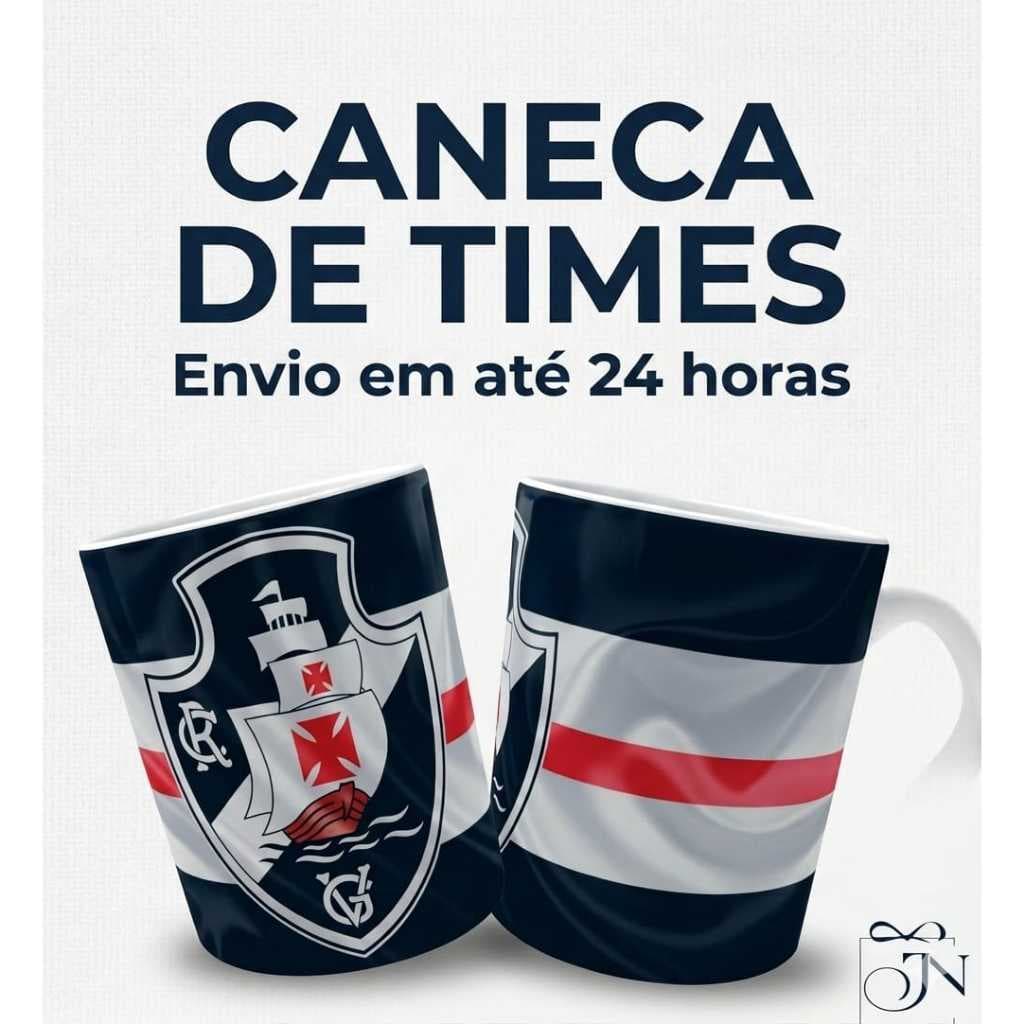 Time De Futebol Caneca Personalizada Com Nome Presente Torcedor Fanático