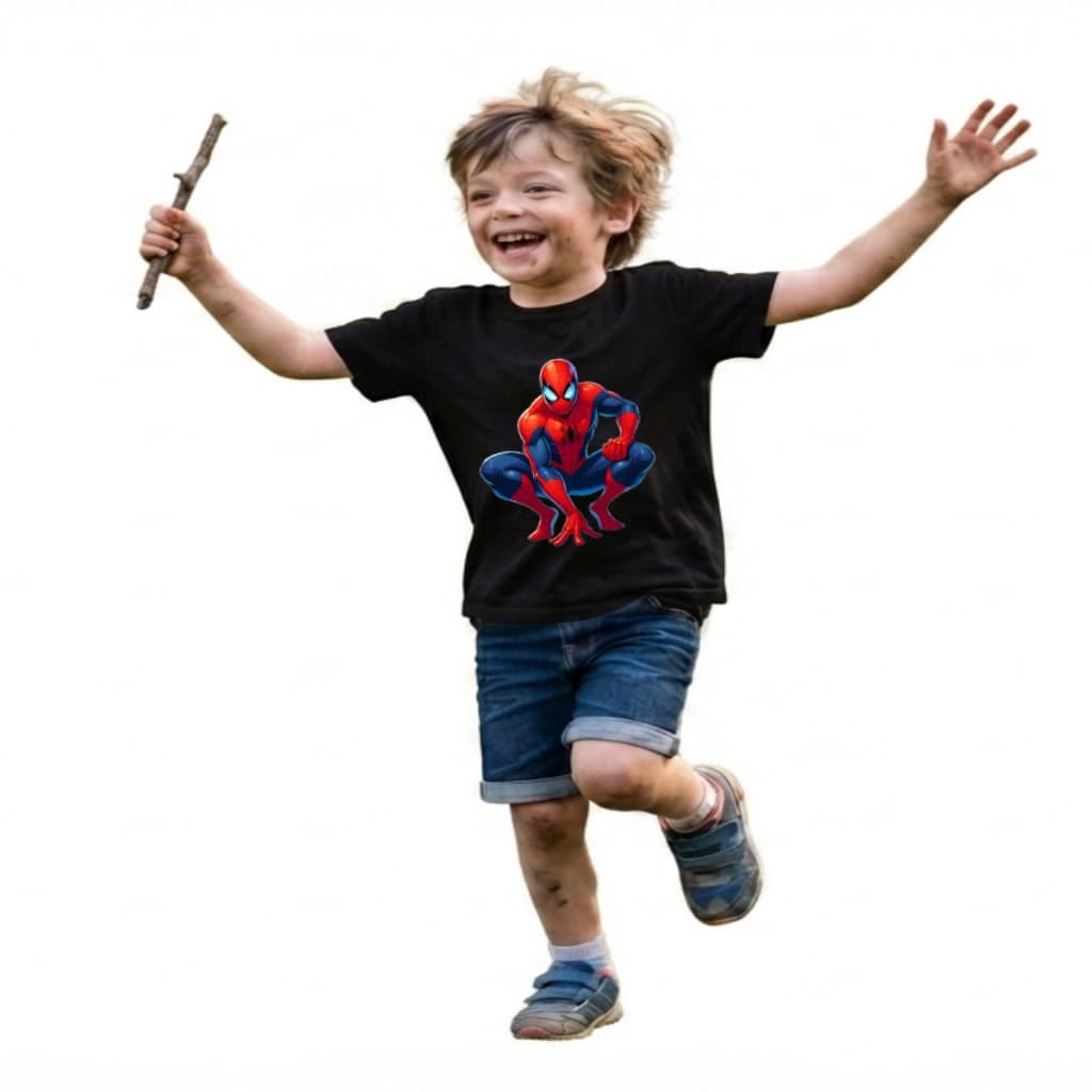 Camiseta Homem Aranha Fio 30.1 100% Algodão Masculina Feminina