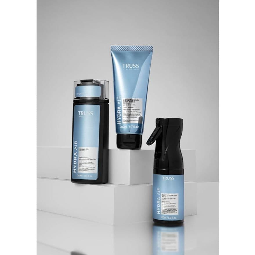 KIT TRUSS Hydra Air SHAMPOO 300ML + CONDMASK 200ML + BRUMA 150ML