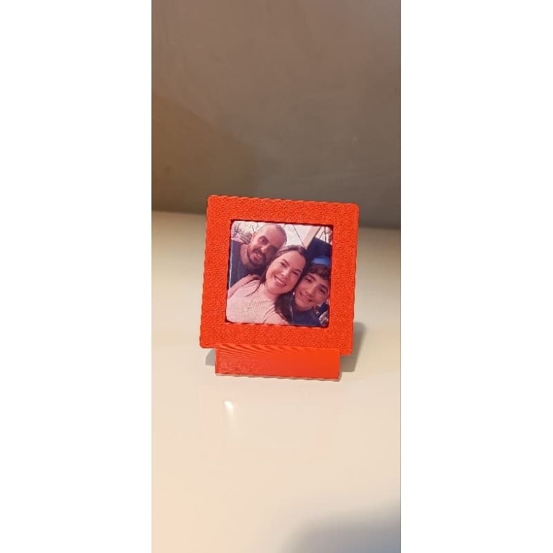 Porta Retrato Magnético Mural de Fotos Imã Decoração Criativa - Suporta 1 Foto Imã