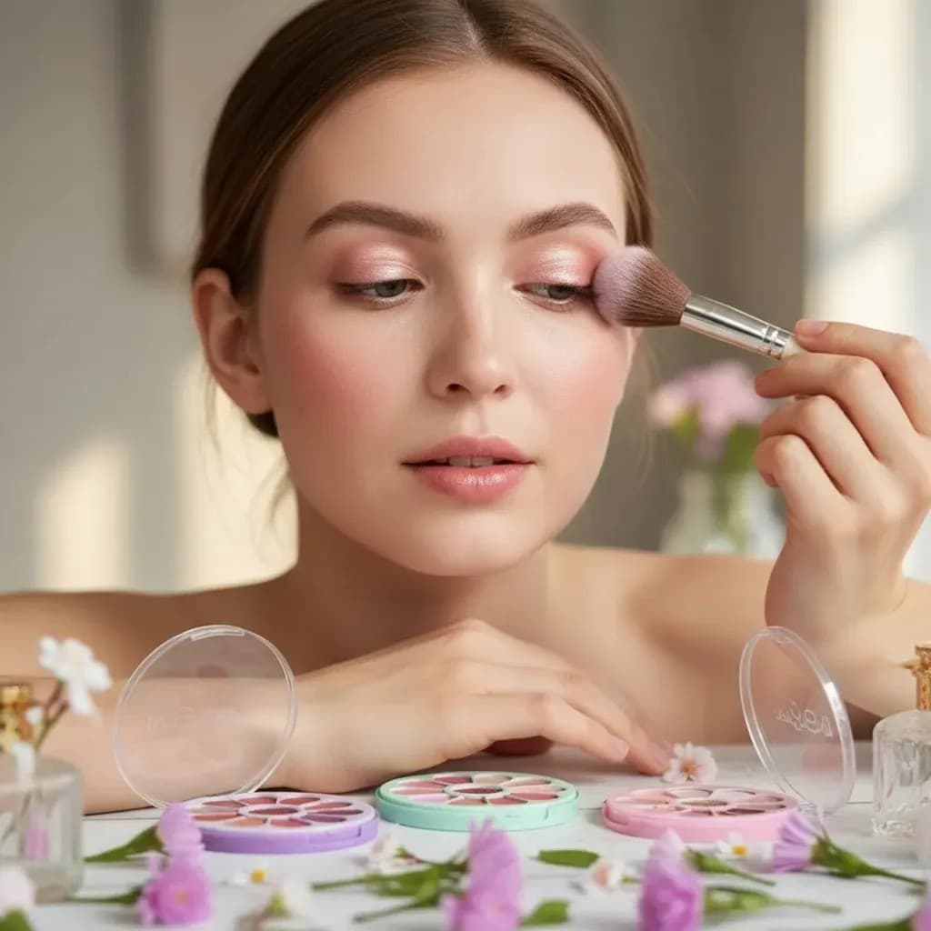 Patela Blossom floral 11 cores de sombras - Sarah's Beauty