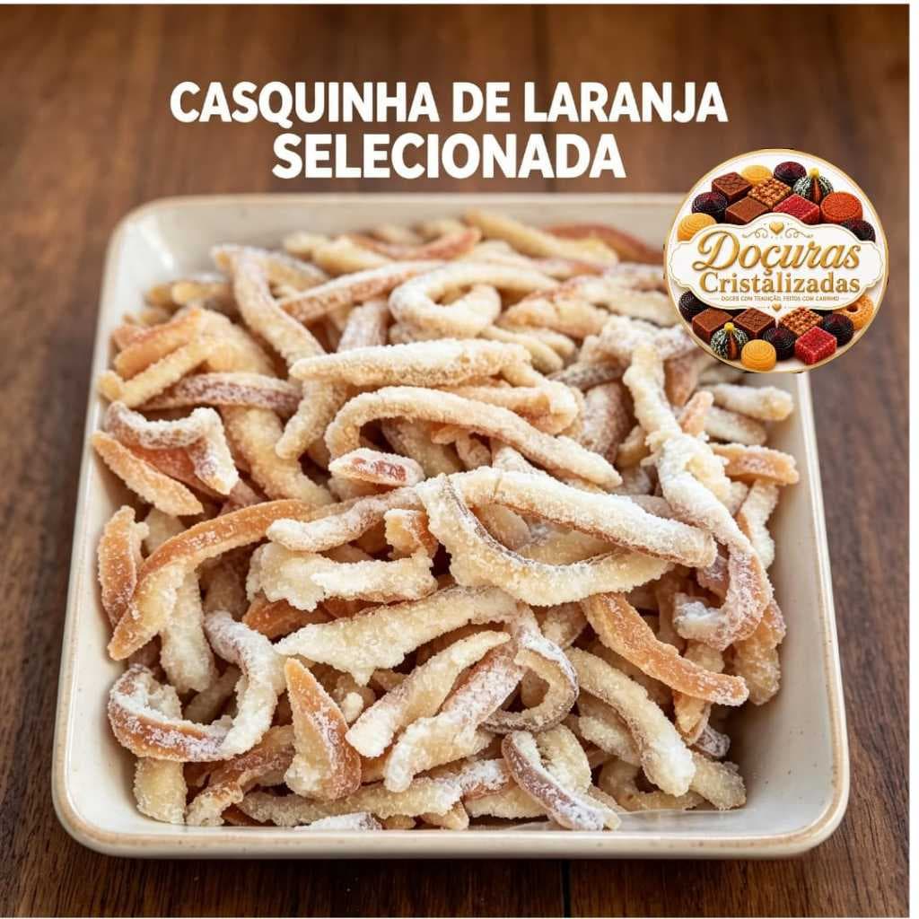 Casquinha de laranja selecionada