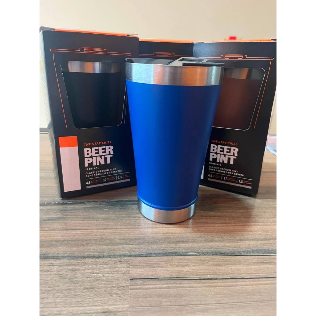 Copo Térmico Beer Pint 400ml – Aço Inox com Parede Dupla