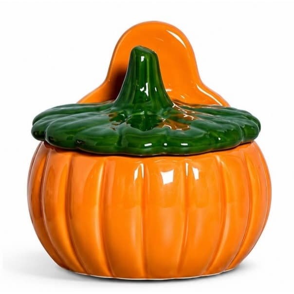 Linha Abóbora Laranja (Saleira e Sopeira)