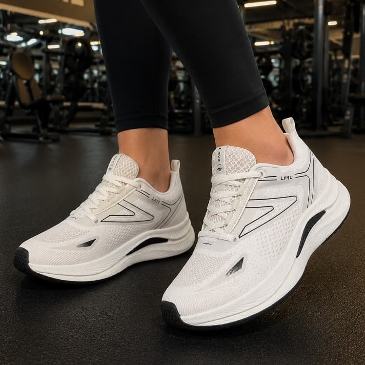 Tênis Feminino Casual Calce Fácil Caminhada Corrida Esportivo Super Confortável