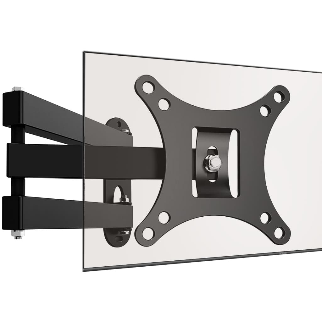 Suporte de Parede Articulado p/ Monitor 10-27", 10kg, Giratório 360°, VESA 75/100