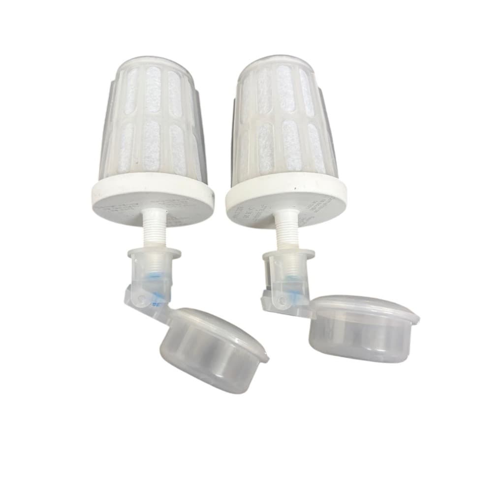 2 Velas plasticas carvão ativado  + 2 boias