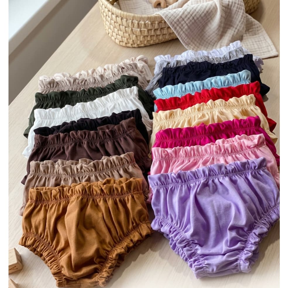 Kit 3 calcinha menina tapa fraldas de bebê  Malha 100% algodão tamanho único. | Enxoval e maternidade.