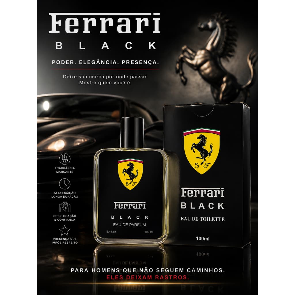FERRAI 100ML- LUXO, PODER E SEXUALIDADE JUNTAS EM UMA SO FRAGANCIA