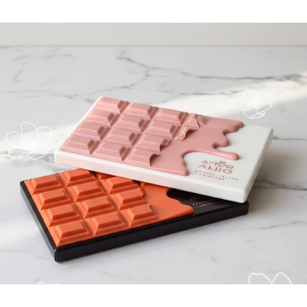 PALETA DE SOMBRA AMOR E AM=NJO 8 CORES CHOCOLATE