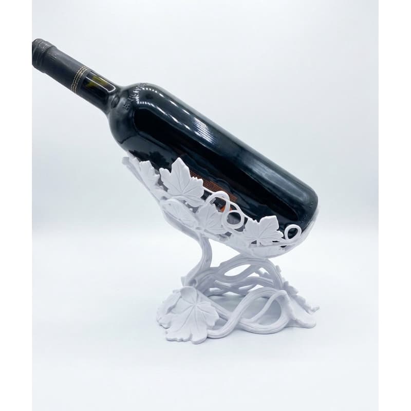 Suporte Porta Garrafa De Vinho Adega Folhas Videira Porta Vinho Decorativo De Mesa Elegante